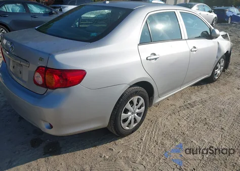 2010 Toyota Corolla Le из США, поврежденный, VIN 2T1BU4EE4AC309289